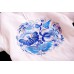 Embroidered blouse "Petrykivka blue" 